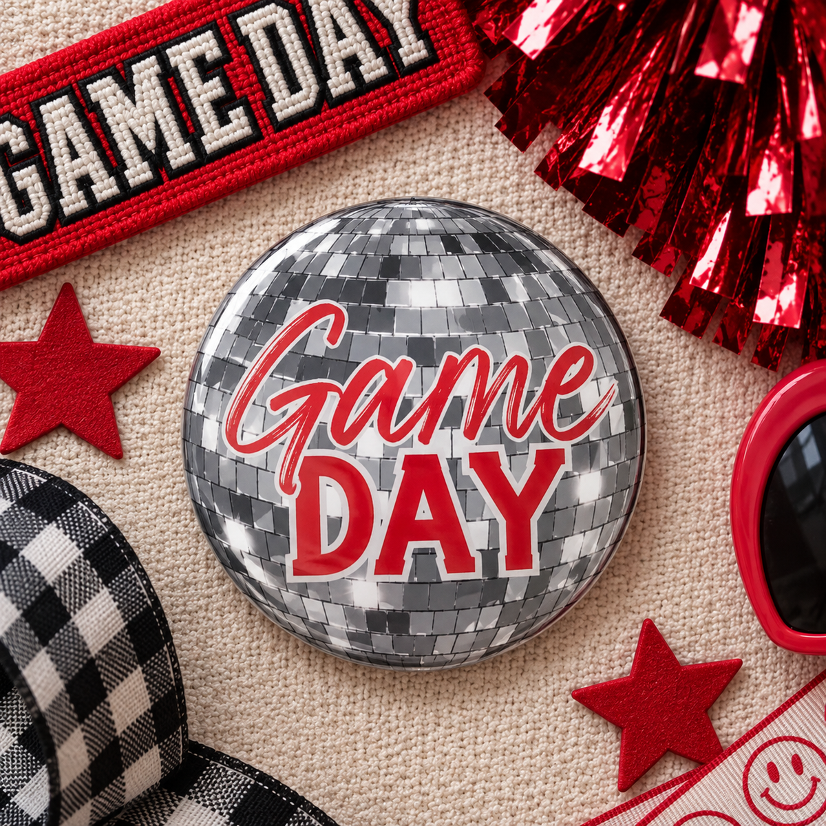 Game Day Disco 3" Button