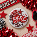 Big Red Cheer 3" Button